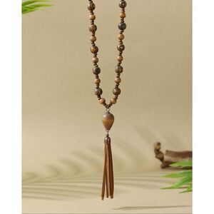 Wooden Beaded Necklace
